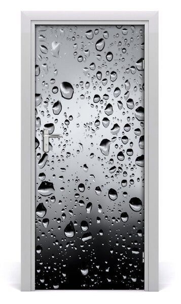 Fototapeta na dvere kvapky vody 85x205 cm