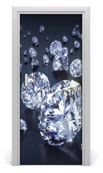 Fototapeta na dvere diamanty 85x205 cm