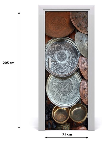 Fototapeta na dvere bazár v Damasku 75x205 cm