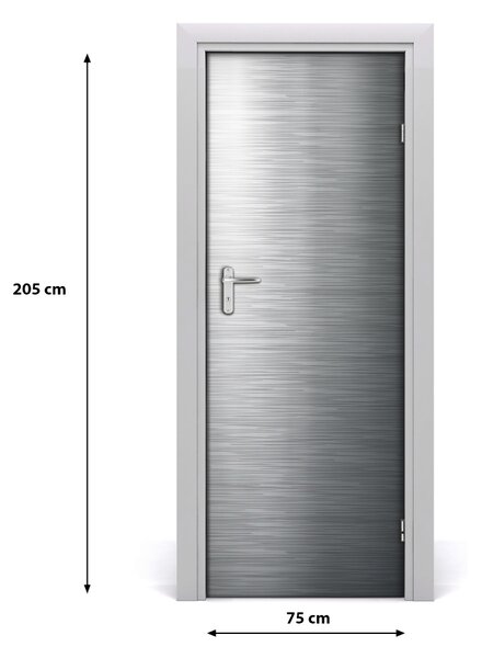 Fototapeta na dvere metalické pozadia 75x205 cm