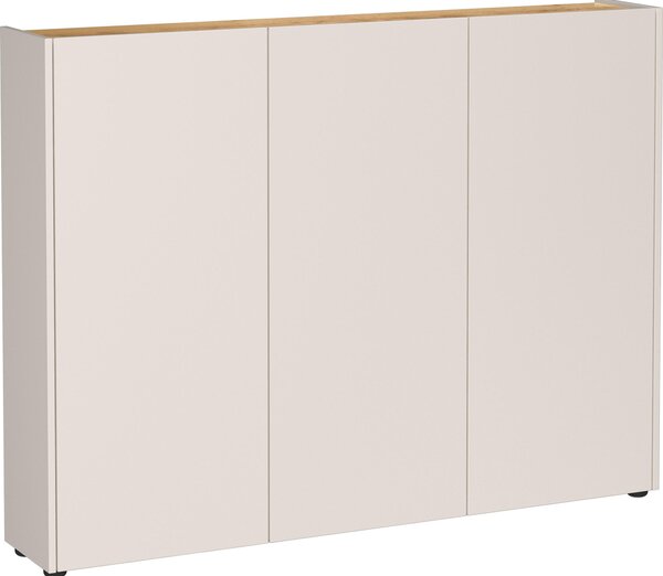 SKRINKA NA TOPÁNKY, farba duba, kašmírová, 138/105/25 cm - Online Only drobný nábytok, Online Only