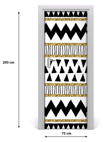 Fototapeta na dvere etnické pozadie 75x205 cm