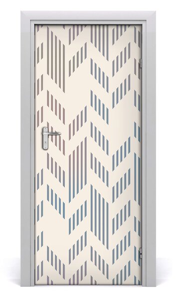 Fototapeta na dvere geometrické pozadie 85x205 cm