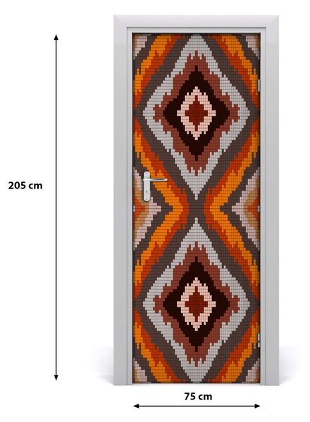 Fototapeta na dvere retro pozadia 75x205 cm