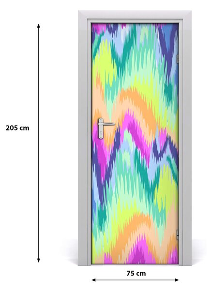 Fototapeta na dvere dúhové pozadia 75x205 cm