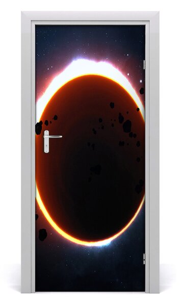 Fototapeta samolepiace na dvere zatmenie slnka 85x205 cm