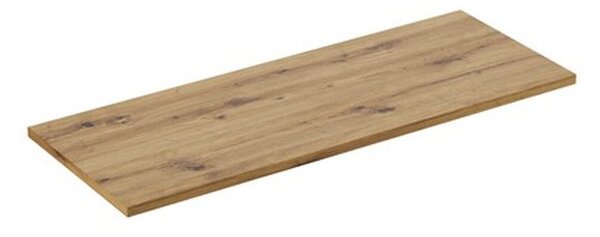 Comad Závesná skrinka pod umývadlo Casad s doskou 140 cm biela/dub artisan