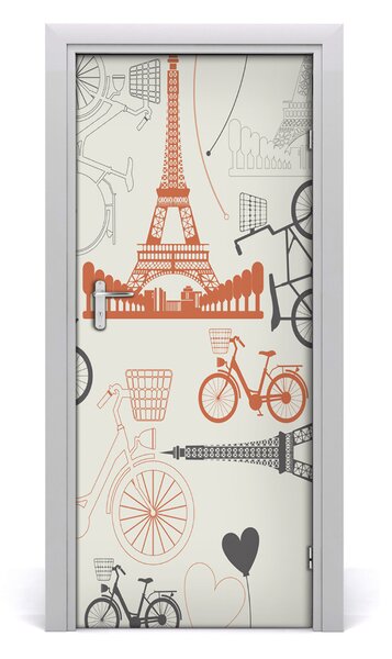 Fototapeta na dvere symbol Francúzsko 85x205 cm