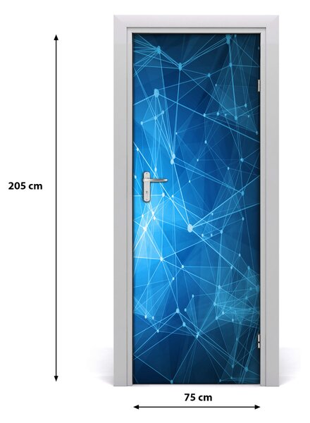 Fototapeta samolepiace na dvere hviezdokopa 75x205 cm