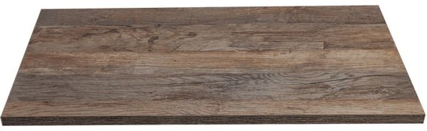 Comad Závesná skrinka SantaFe Smile s doskou a umývadlami 160 cm taupe/dub santa fe vintage