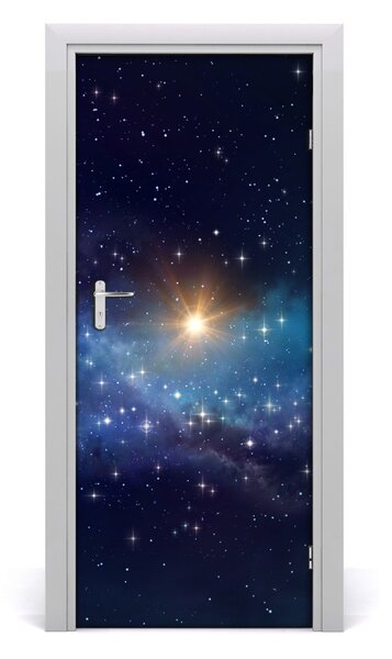 Fototapeta samolepiace dvere hviezdne nebo 85x205 cm
