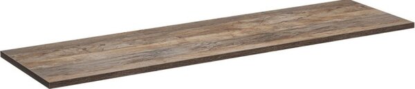 Comad Závesná skrinka SantaFe Slim s doskou a umývadlami 160 cm dub santa fe vintage