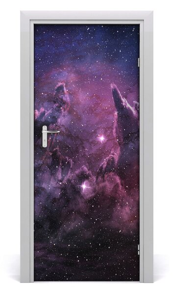 Fototapeta samolepiace na dvere mliečna dráha 85x205 cm