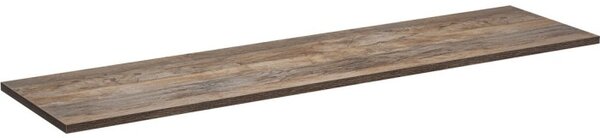 Comad Závesná skrinka SantaFe Smile s doskou a umývadlom 180 cm taupe/dub santa fe vintage