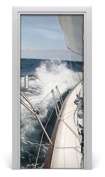 Fototapeta samolepiace na dvere jachta 85x205 cm