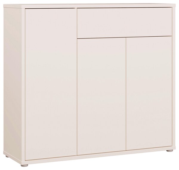 SKRINKA NA TOPÁNKY, piesková, 109,2/99,1/34,9 cm Carryhome - Online Only drobný nábytok, Online Only