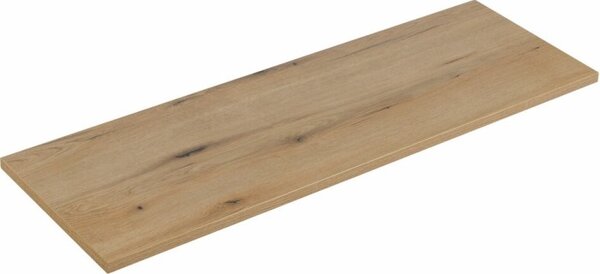 Comad Závesná skrinka Line Reed Green Pati s doskou a umývadlami 140 cm zelená/dub coast evoke