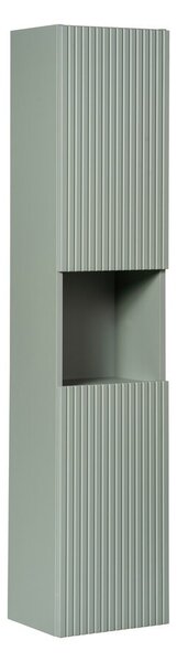 Comad Vysoká kúpeľňová skrinka Line Reed Green D 80-03-2D zelená