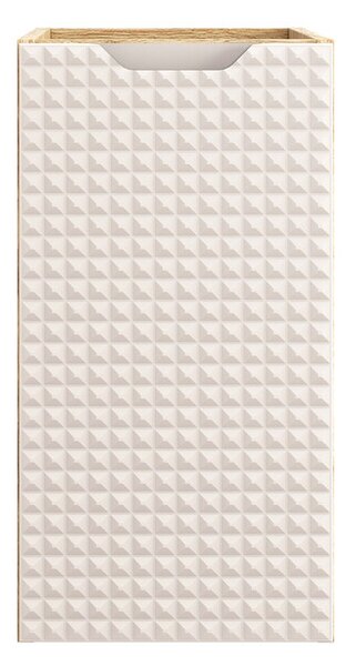 Comad Závesná skrinka Luxor Beige s doskou a umývadlom 120 cm béžová/dub olejovaný