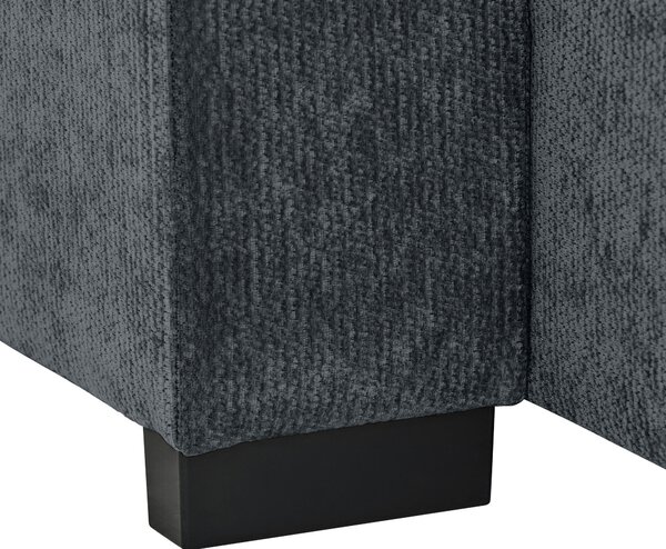 SEDACIA SÚPRAVA, textil, tmavosivá Ti'me - Sedačky, Online Only