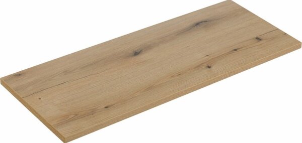 Comad Závesná skrinka Nova White Beyond s doskou a umývadlom 80 cm biela/dub evoke