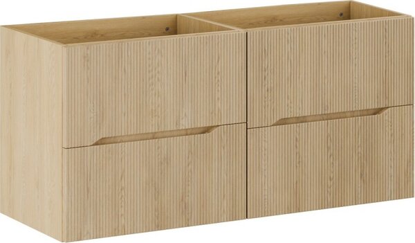 Comad Závesná skrinka Nordic River s umývadlom 120 cm dub cremona