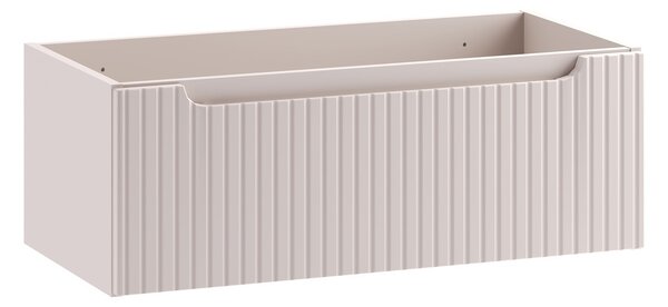 Comad Závesná skrinka pod umývadlo Nova Cashmere s doskou 80 cm kašmírová/dub coast evoke
