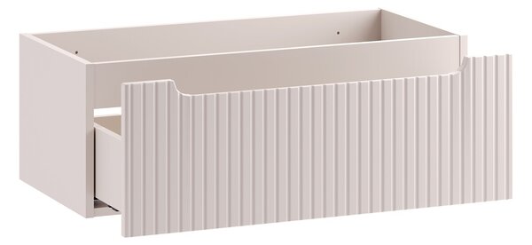 Comad Závesná skrinka pod umývadlo Nova Cashmere s doskou 80 cm kašmírová/dub coast evoke