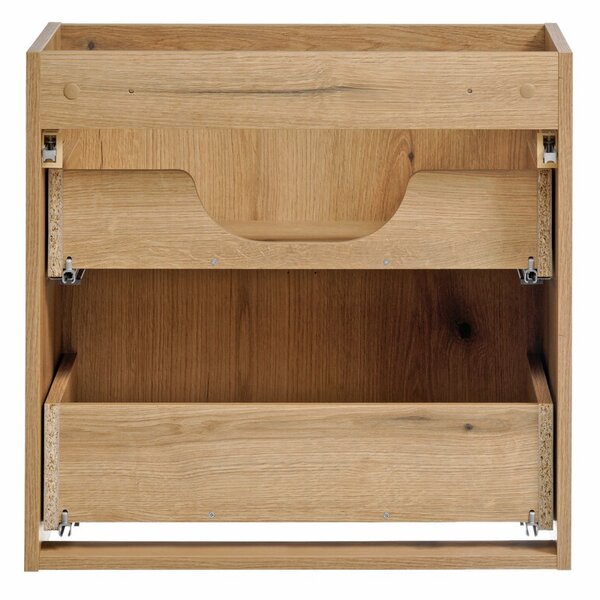 Comad Závesná umývadlová skrinka Nova Oak s doskou 50 cm dub evoke