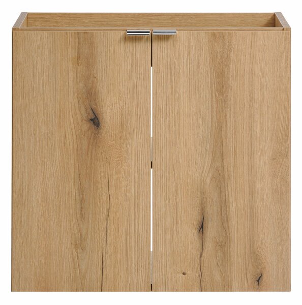 Comad Závesná skrinka Nova Oak Dance II so zápustným umývadlom 60 cm dub coast evoke