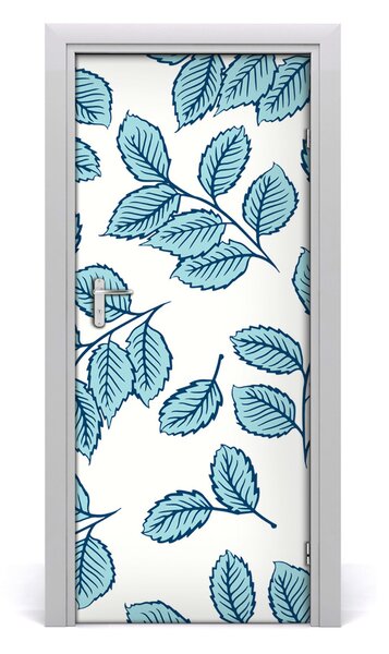 Samolepiace fototapety na dvere listy 85x205 cm
