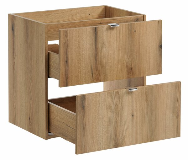 Comad Závesná skrinka pod umývadlo Nova Oak 90 cm dub coast evoke