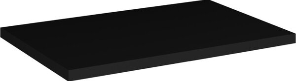 Comad Závesná skrinka Nova Oak Gaja II s doskou a umývadlom 50 cm dub coast evoke/čierna