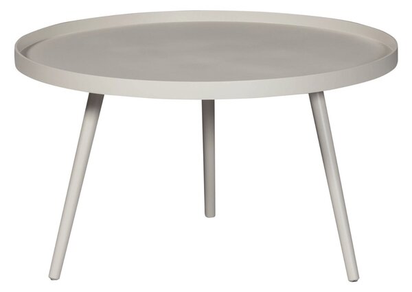 MUZZA Konferenčný stolík Mesa XL ø 78 x 39 cm pieskový