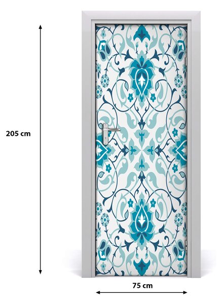 Samolepiace fototapety na dvere arabský vzor 75x205 cm