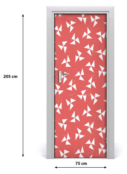 Fototapeta na dvere geometrické pozadie 75x205 cm
