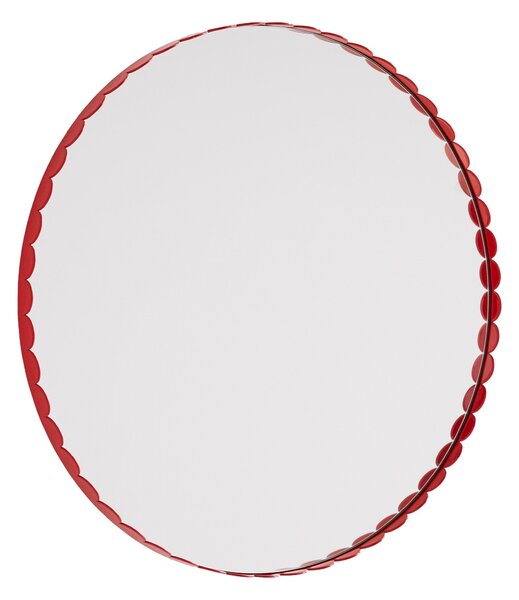 HAY Zrkadlo Arcs Round, Red