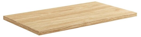 Comad Závesná skrinka Luxor Beige Smile I s doskou a umývadlom 60 cm béžová/dub olejovaný