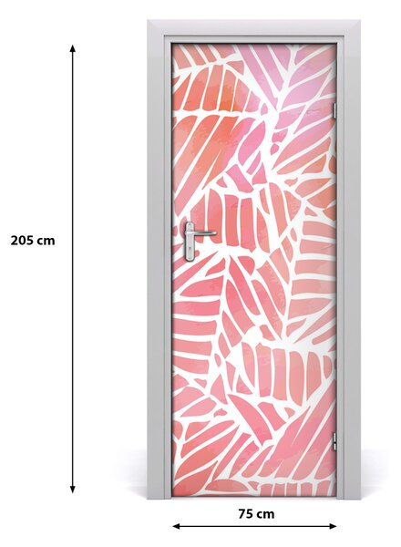 Fototapeta na dvere abstraktné vzor 75x205 cm