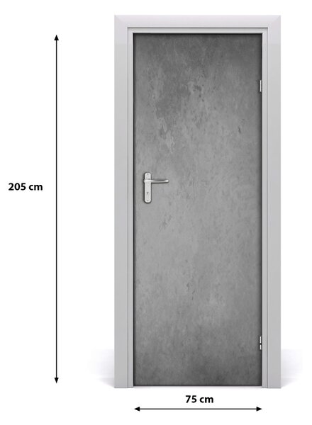 Fototapeta na dvere betónové pozadie 75x205 cm