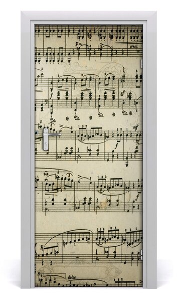 Fototapeta na dvere nuté na osnove 85x205 cm