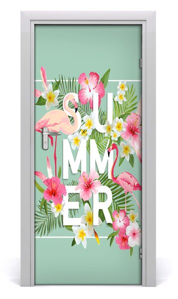Fototapeta na dvere prázdniny a Fleminga 85x205 cm