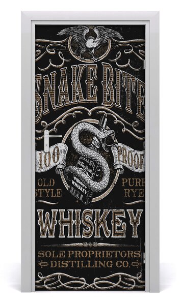 Fototapeta na dvere whiskey 85x205 cm