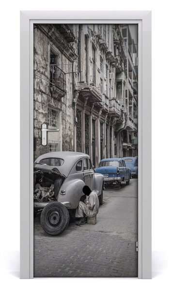Fototapeta samolepiace na dvere hawana 85x205 cm