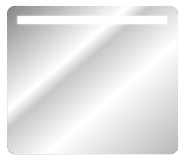 Comad Kúpeľňové zrkadlo s LED osvetlením Bianca 80 cm biele