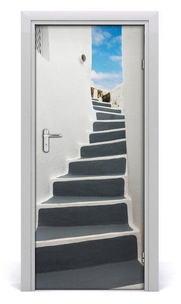 Fototapeta samolepiace na dvere Santorini Grécko 85x205 cm