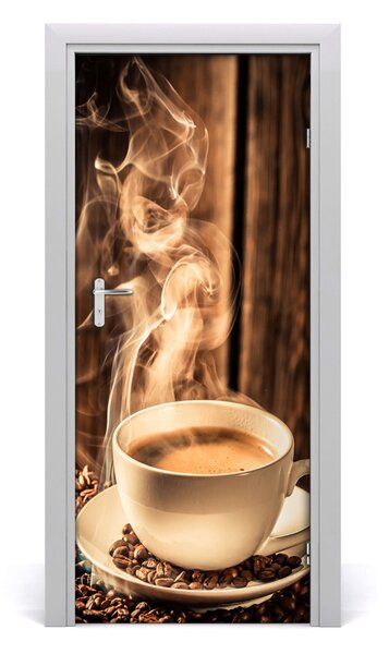 Fototapeta na dvere samolepiace aromatická káva 85x205 cm