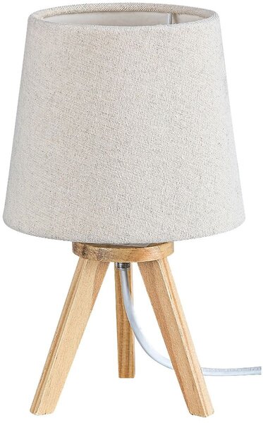 Rabalux Lychee stolová lampa 1x25 W sivá 2068