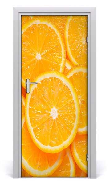 Fototapeta na dvere samolepiace pomaranče 85x205 cm
