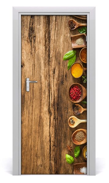 Fototapeta na dvere samolepiace Kolorowe korenie 85x205 cm